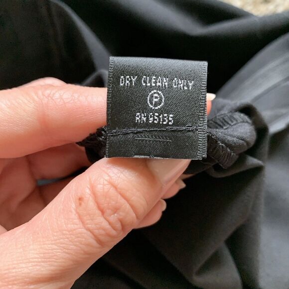 Lafayette 148 Black Pants Women’s Size 4 Wool Elastane Stretch Career Capsule - Picture 8 of 8